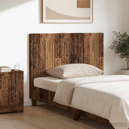 Wall-Mounted Headboard ALKMAAR Old Wood Engineered Wood