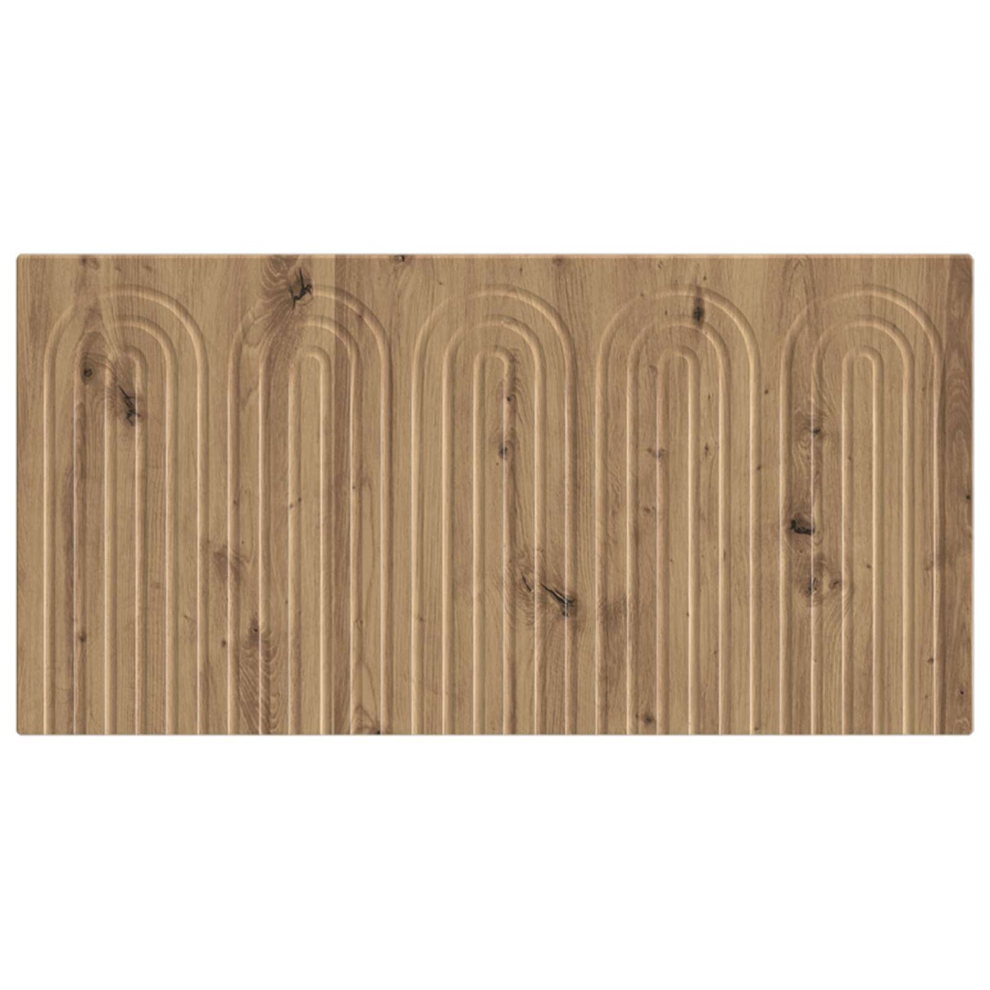 Wall-Mounted Headboard ALKMAAR Artisan Oak Engineered Wood