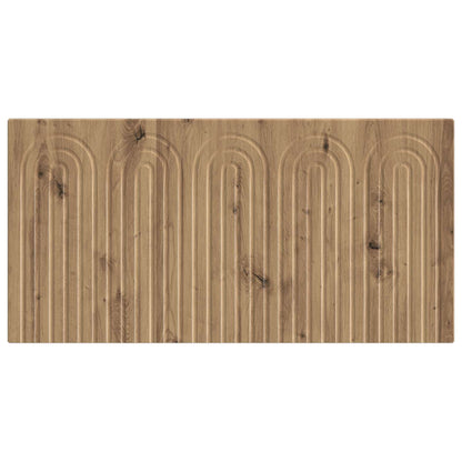 Wall-Mounted Headboard ALKMAAR Artisan Oak Engineered Wood