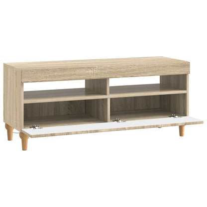 LED TV Cabinet Sonoma Oak Engineered Wood