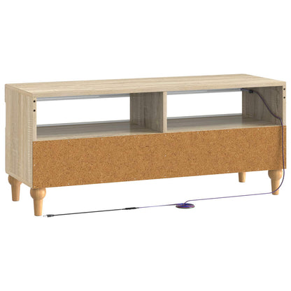 LED TV Cabinet Sonoma Oak Engineered Wood