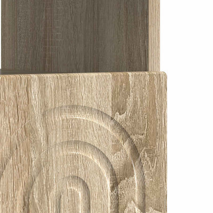 LED TV Cabinet Sonoma Oak Engineered Wood