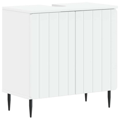 Bathroom Sink Cabinet ZWOLLE White 59.5 x 31.5x 59 cm