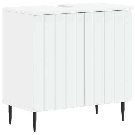 Bathroom Sink Cabinet ZWOLLE White 59.5 x 31.5x 59 cm