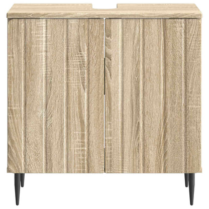 Bathroom Sink Cabinet ZWOLLE Sonoma Oak 59.5 x 31.5x 59 cm