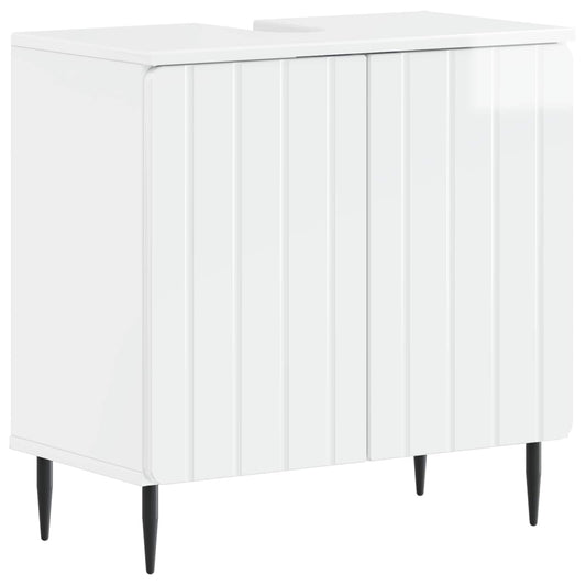 Bathroom Sink Cabinet ZWOLLE High Gloss White