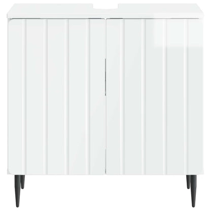 Bathroom Sink Cabinet ZWOLLE High Gloss White