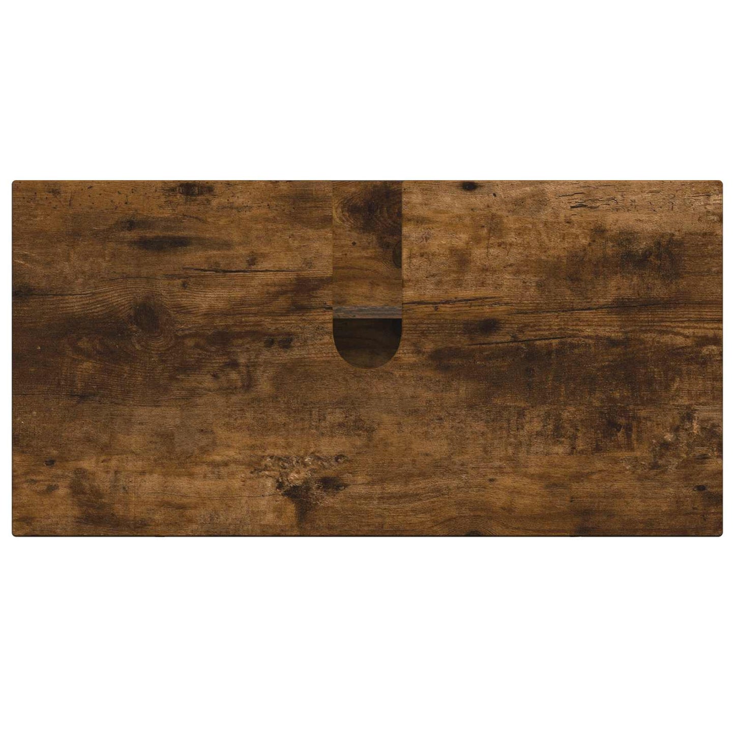 Bathroom Sink Cabinet ZWOLLE Smoked Oak 59.5 x 31.5x 59 cm