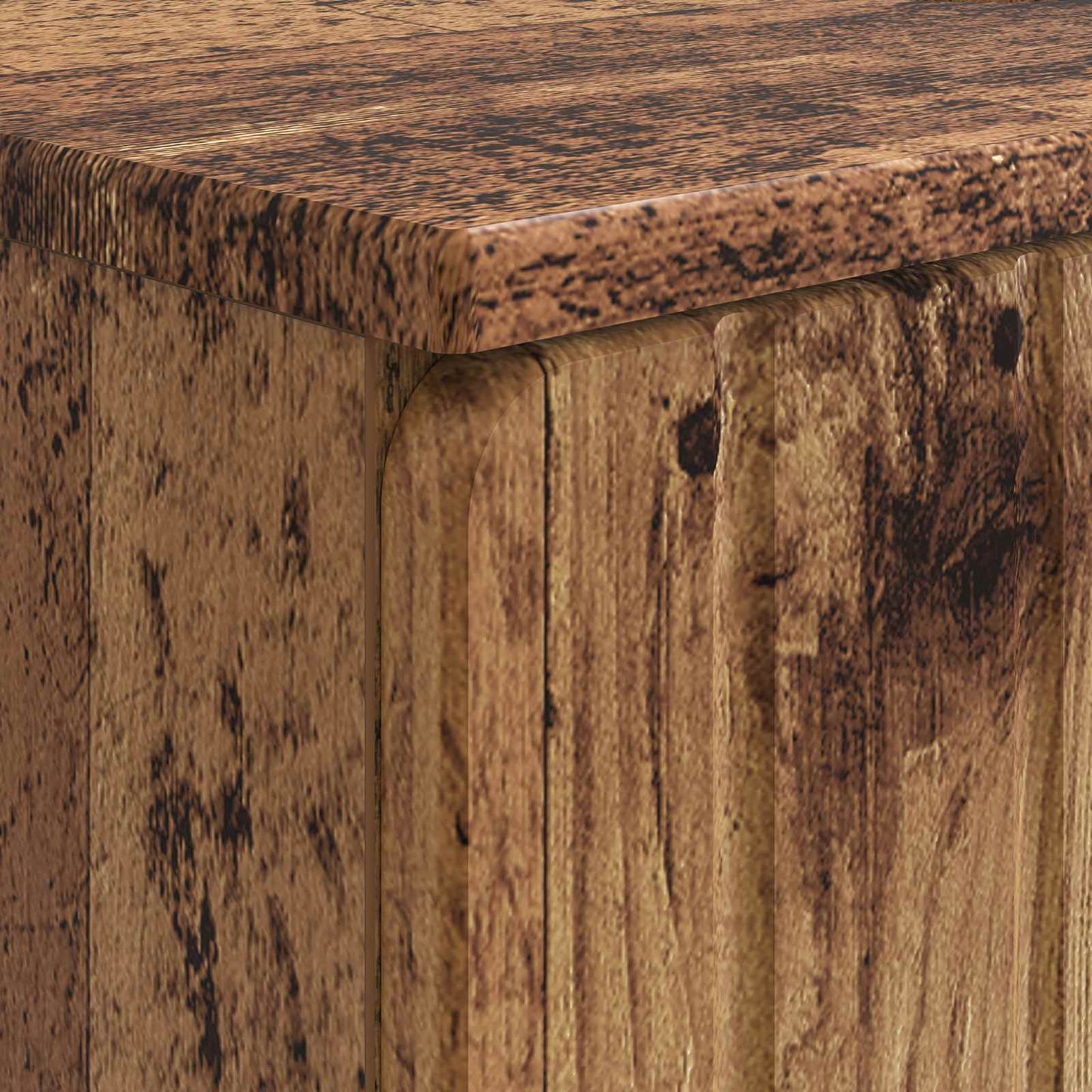 Bathroom Sink Cabinet ZWOLLE Old Wood 59.5 x 31.5x 59 cm
