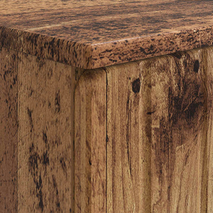 Bathroom Sink Cabinet ZWOLLE Old Wood 59.5 x 31.5x 59 cm