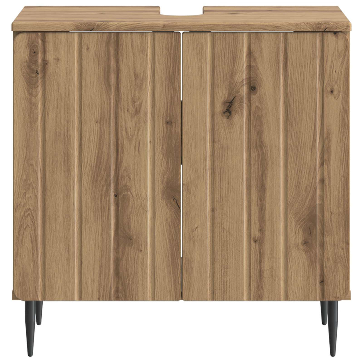 Bathroom Sink Cabinet ZWOLLE Artisan Oak 59.5 x 31.5x 59 cm