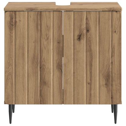 Bathroom Sink Cabinet ZWOLLE Artisan Oak 59.5 x 31.5x 59 cm