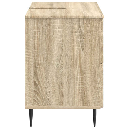 Bathroom Sink Cabinet ZWOLLE Sonoma Oak 82 x 41x 58.5 cm