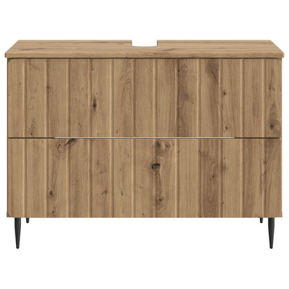 Bathroom Sink Cabinet ZWOLLE Artisan Oak 82 x 41x 58.5 cm