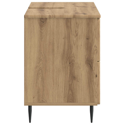 Bathroom Sink Cabinet ZWOLLE Artisan Oak 82 x 41x 58.5 cm