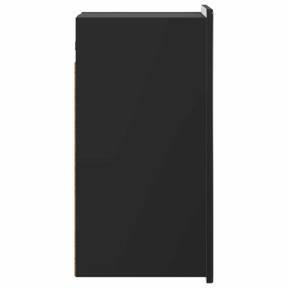 Bathroom Wall Cabinet ZWOLLE Black 30 x 31 x 63 cm