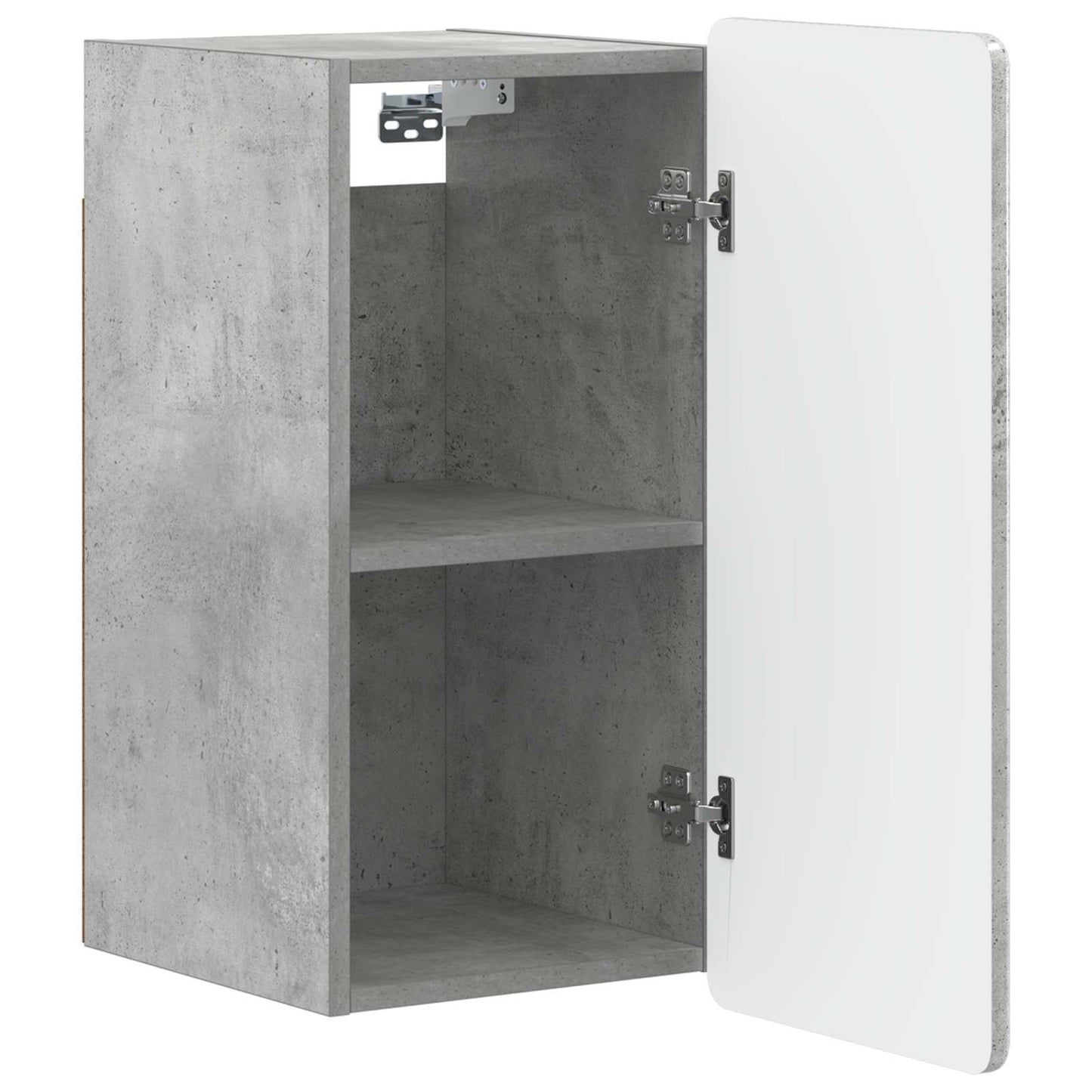 Bathroom Wall Cabinet ZWOLLE Concrete Grey 30 x 31 x 63 cm