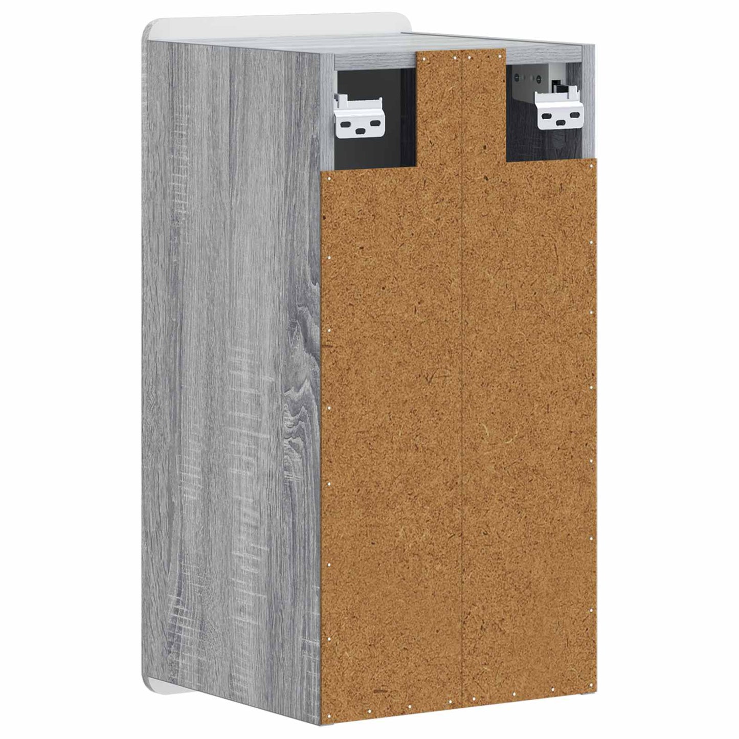 Bathroom Wall Cabinet ZWOLLE Grey Sonoma 30 x 31 x 63 cm