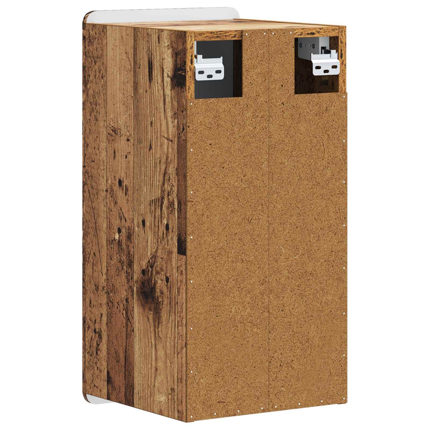 Bathroom Wall Cabinet ZWOLLE Old Wood 30 x 31 x 63 cm
