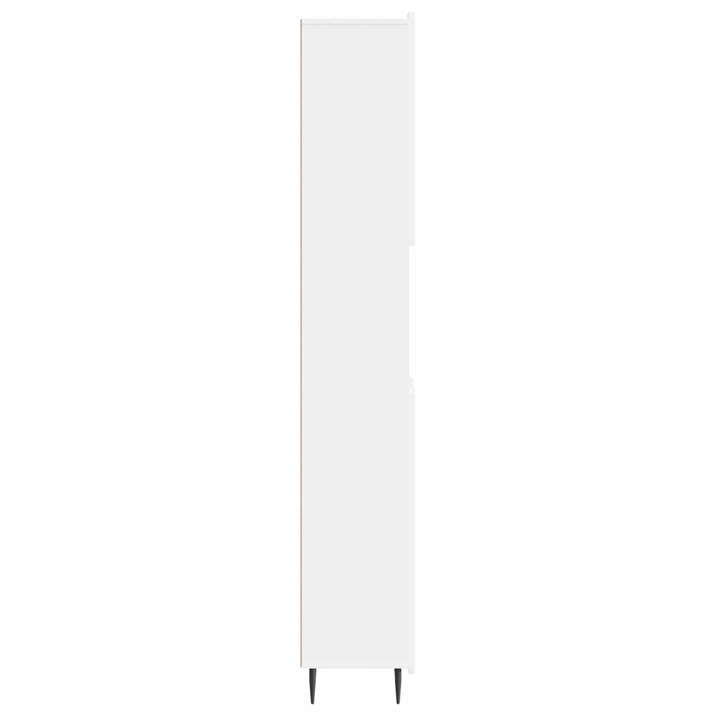 Bathroom Cabinet with Open Shelf ZWOLLE White