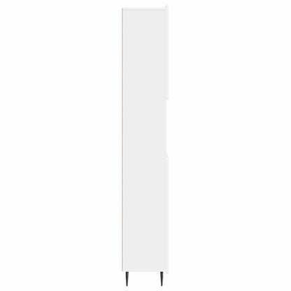 Bathroom Cabinet with Open Shelf ZWOLLE White