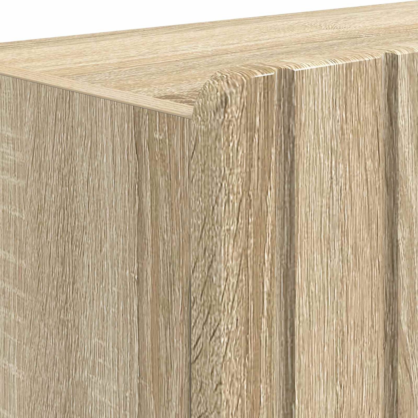 Bathroom Cabinet with Open Shelf ZWOLLE Sonoma Oak