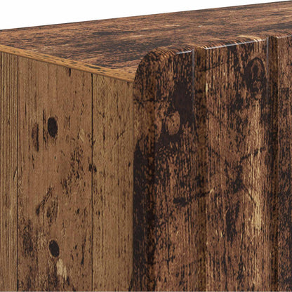 Bathroom Cabinet with Open Shelf ZWOLLE Old Wood