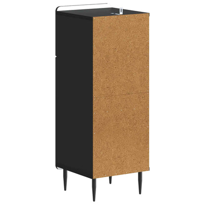 Bathroom Storage Cainet ZWOLLE Black 30 x 31 x 79.5 cm