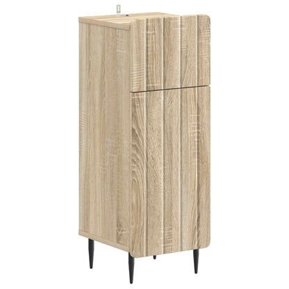 Bathroom Storage Cainet ZWOLLE Sonoma Oak 30 x 31 x 79.5 cm