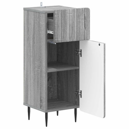 Bathroom Storage Cainet ZWOLLE Grey Sonoma 30 x 31 x 79.5 cm
