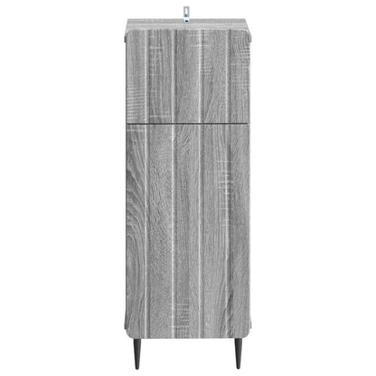 Bathroom Storage Cainet ZWOLLE Grey Sonoma 30 x 31 x 79.5 cm