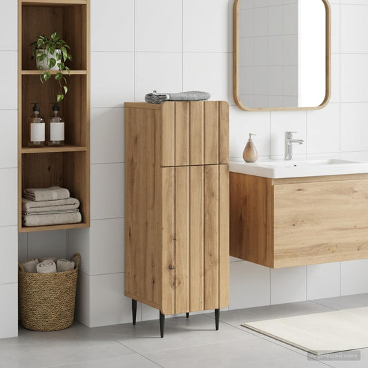 Bathroom Storage Cainet ZWOLLE Artisan Oak 30 x 31 x 79.5 cm