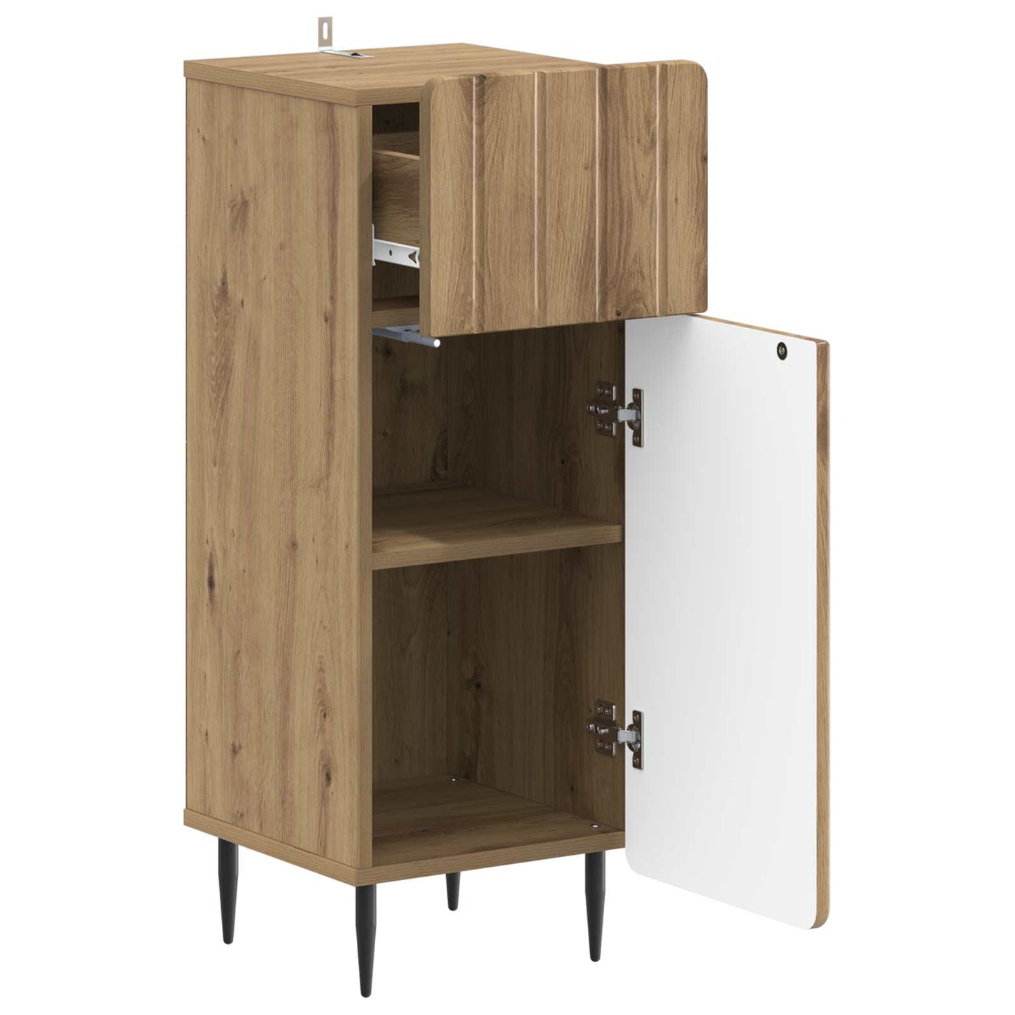 Bathroom Storage Cainet ZWOLLE Artisan Oak 30 x 31 x 79.5 cm