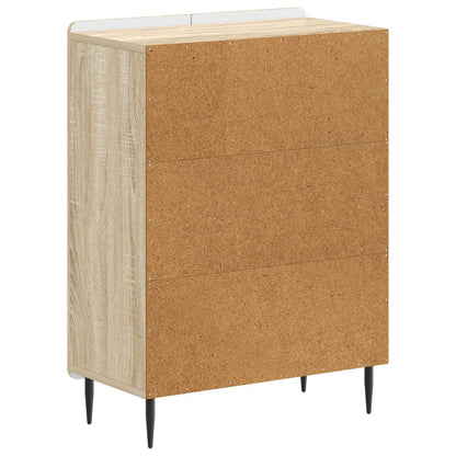 Bathroom Storage Cainet ZWOLLE Sonoma Oak 59.5 x 31 x 79.5 cm