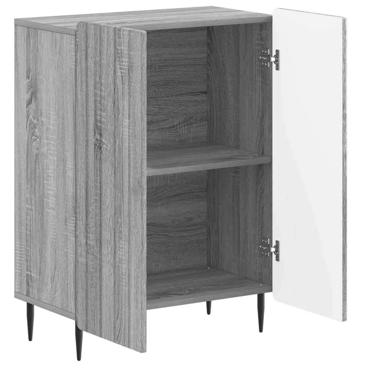 Bathroom Storage Cainet ZWOLLE Grey Sonoma 59.5 x 31 x 79.5 cm