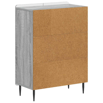 Bathroom Storage Cainet ZWOLLE Grey Sonoma 59.5 x 31 x 79.5 cm