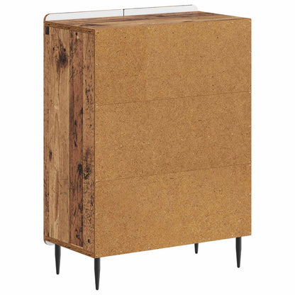 Bathroom Storage Cainet ZWOLLE Old Wood 59.5 x 31 x 79.5 cm
