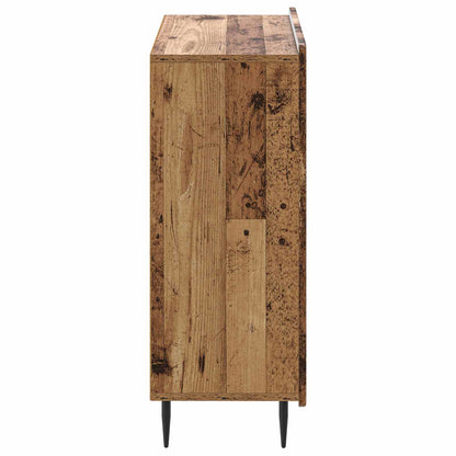 Bathroom Storage Cainet ZWOLLE Old Wood 59.5 x 31 x 79.5 cm