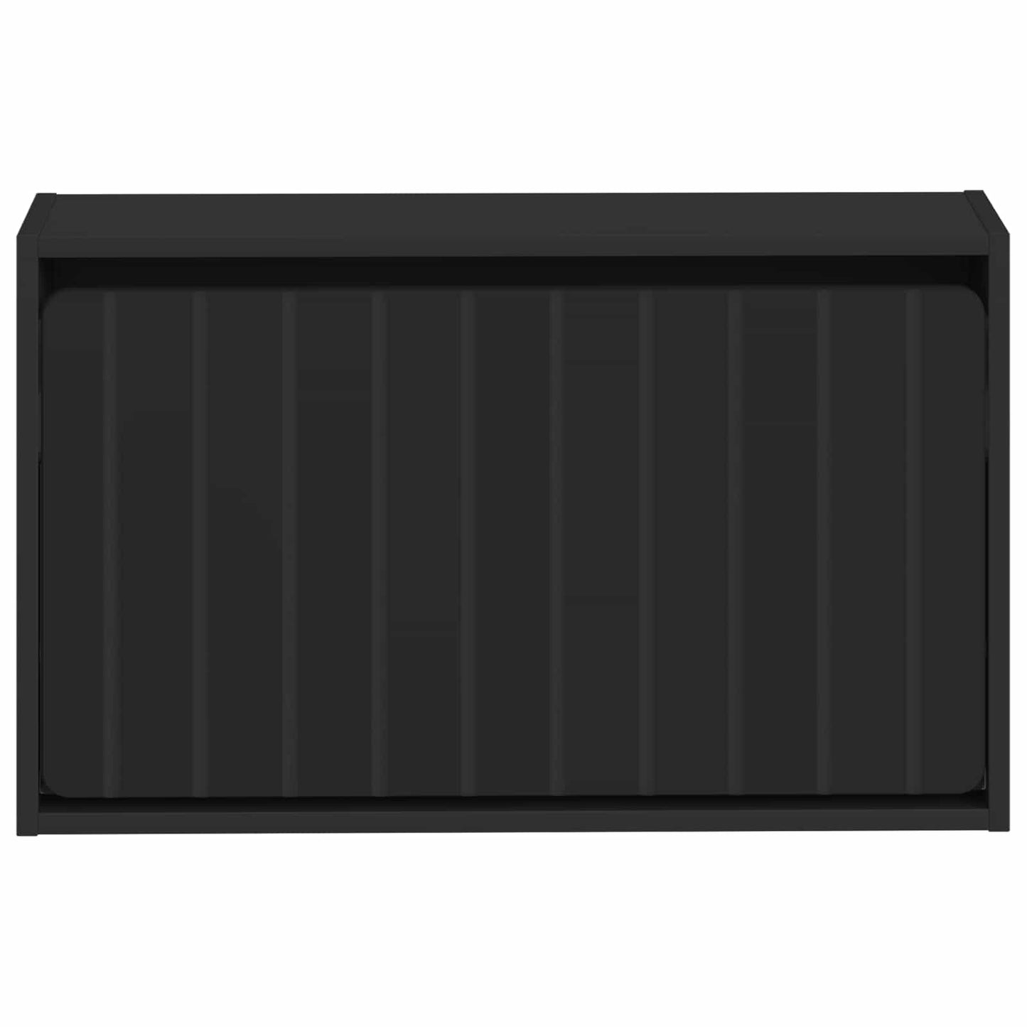 Wall-Mounted Shoe Cabinet ZWOLLE 71 x 17 x 43 cm Black