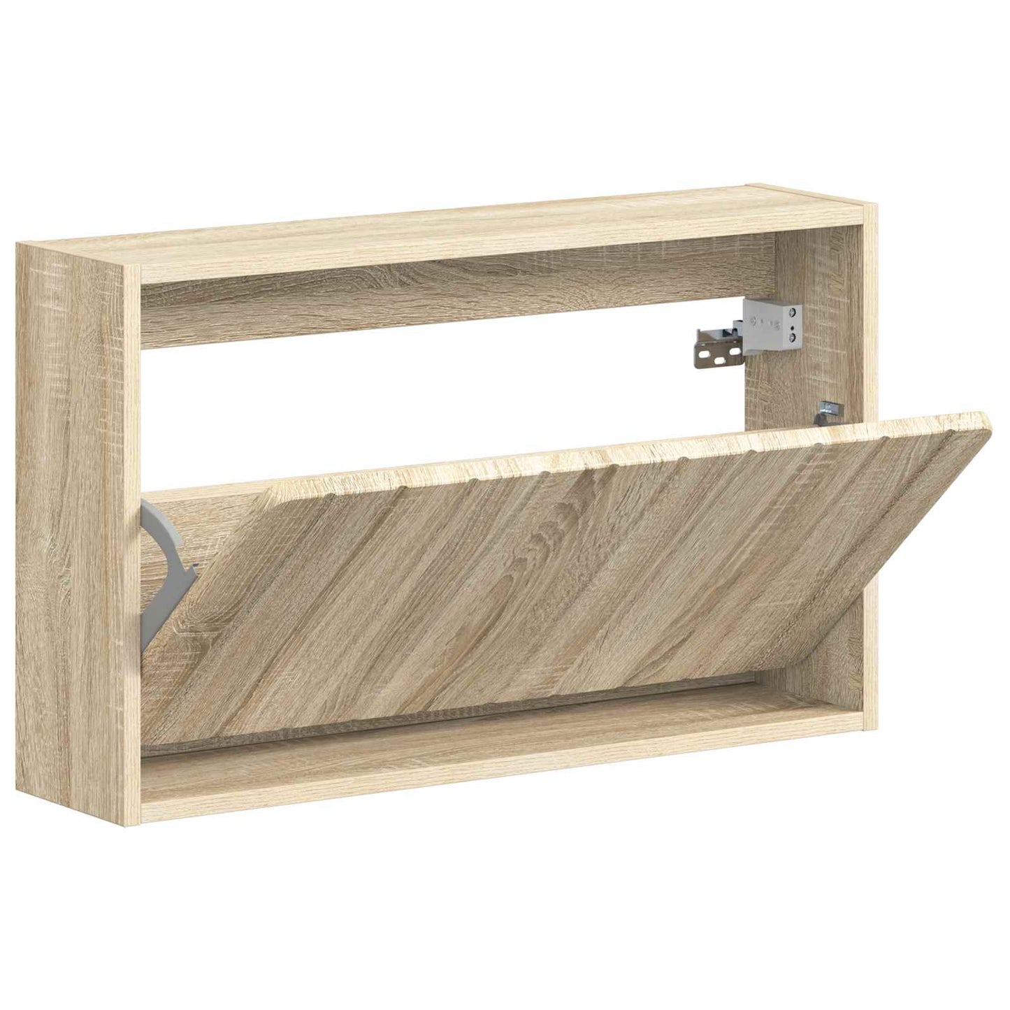 Wall-Mounted Shoe Cabinet ZWOLLE 71 x 17 x 43 cm Sonoma Oak