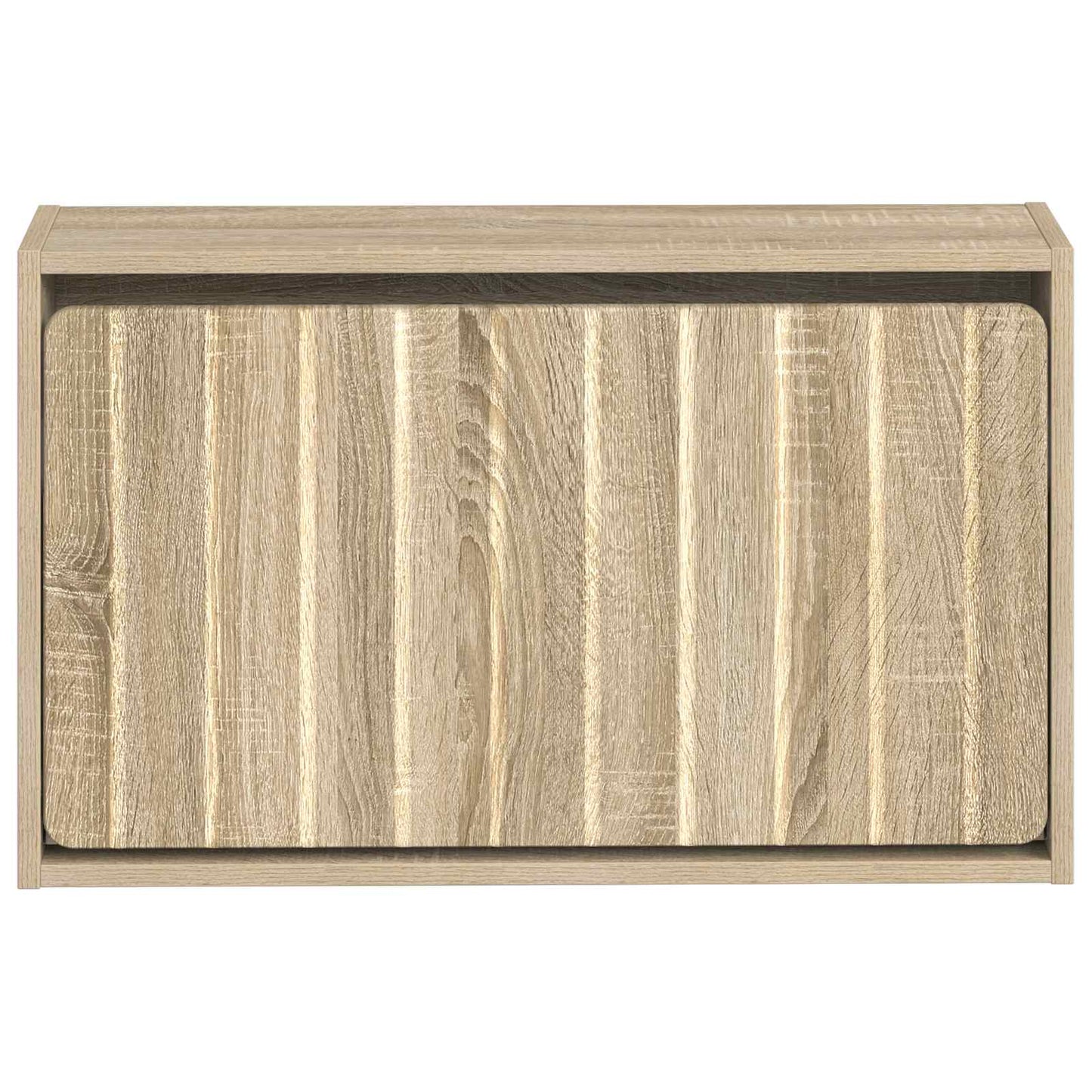 Wall-Mounted Shoe Cabinet ZWOLLE 71 x 17 x 43 cm Sonoma Oak