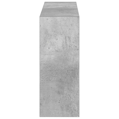 Wall-Mounted Shoe Cabinet ZWOLLE 71 x 17 x 43 cm Concrete Grey