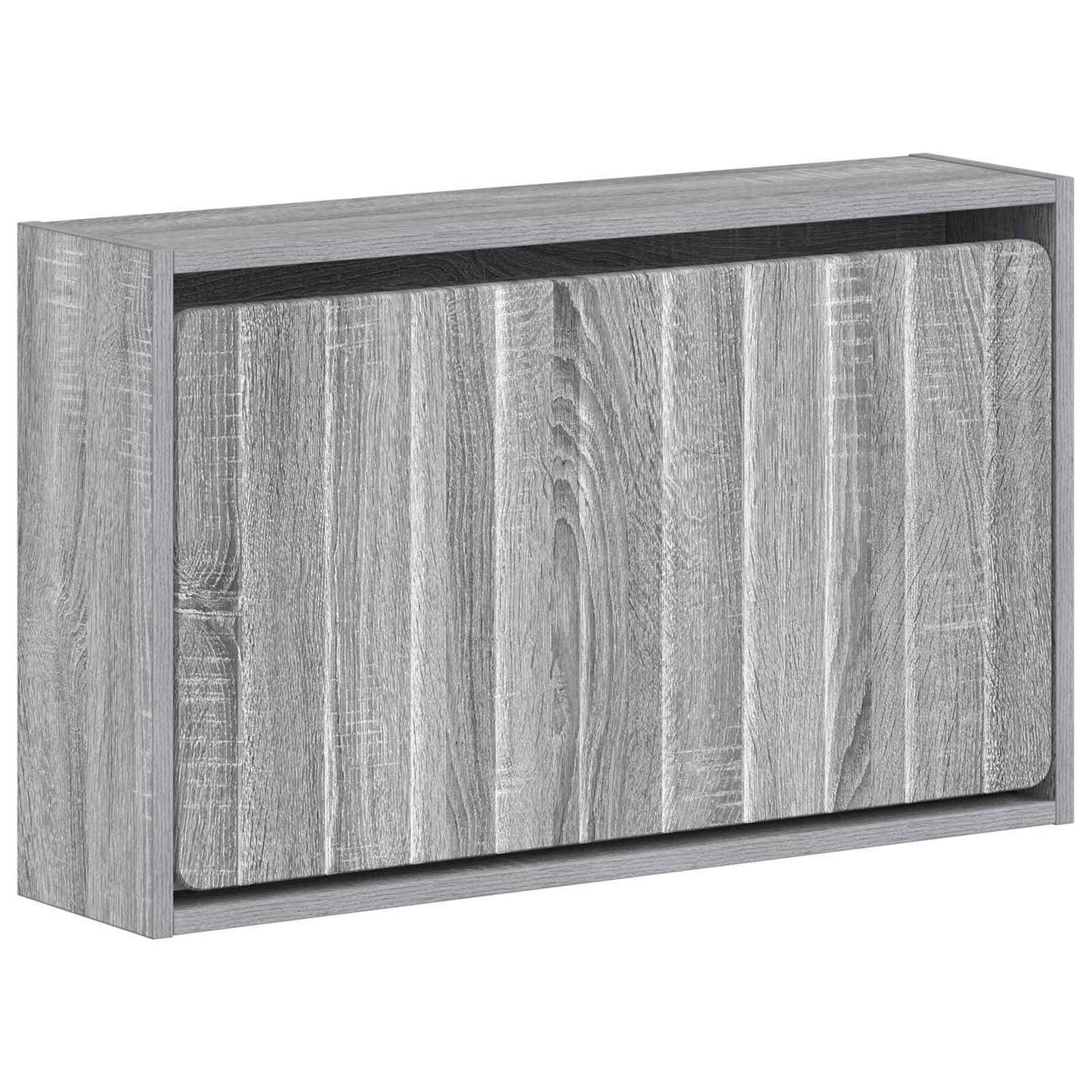 Wall-Mounted Shoe Cabinet ZWOLLE 71 x 17 x 43 cm Grey Sonoma