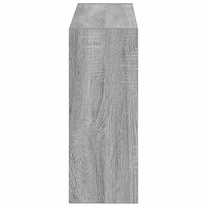 Wall-Mounted Shoe Cabinet ZWOLLE 71 x 17 x 43 cm Grey Sonoma