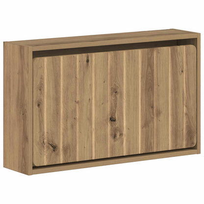 Wall-Mounted Shoe Cabinet ZWOLLE 71 x 17 x 43 cm Artisan Oak