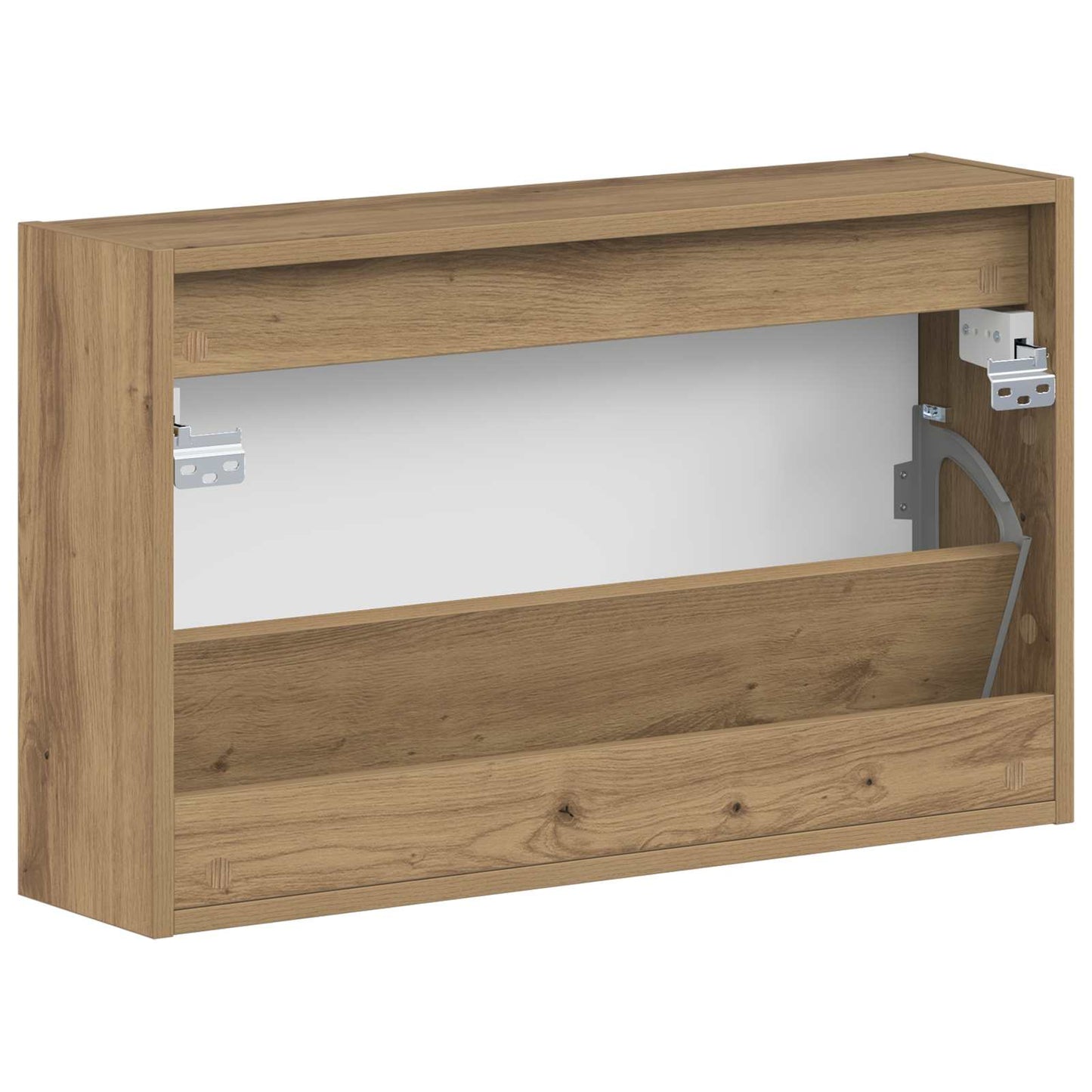 Wall-Mounted Shoe Cabinet ZWOLLE 71 x 17 x 43 cm Artisan Oak