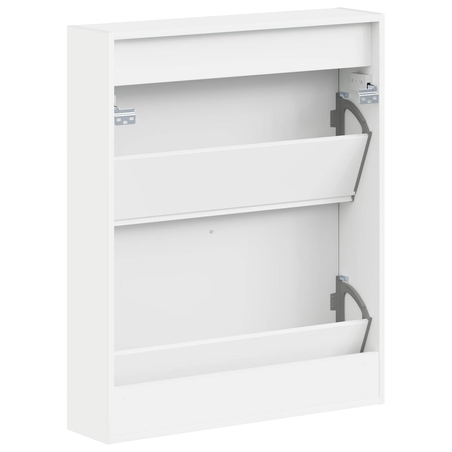 Wall-Mounted Shoe Cabinet ZWOLLE 71 x 17 x 86 cm White