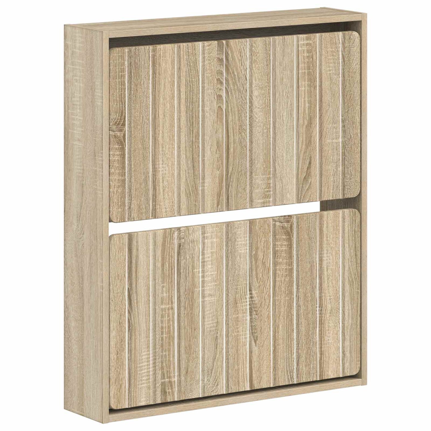 Wall-Mounted Shoe Cabinet ZWOLLE 71 x 17 x 86 cm Sonoma Oak