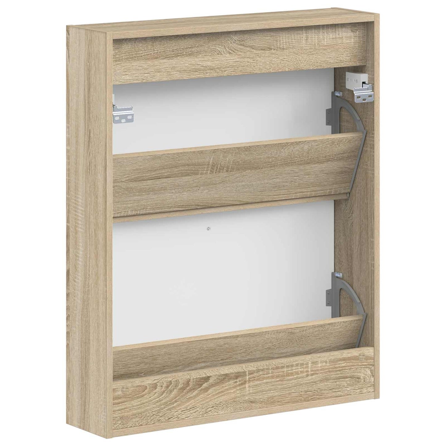 Wall-Mounted Shoe Cabinet ZWOLLE 71 x 17 x 86 cm Sonoma Oak