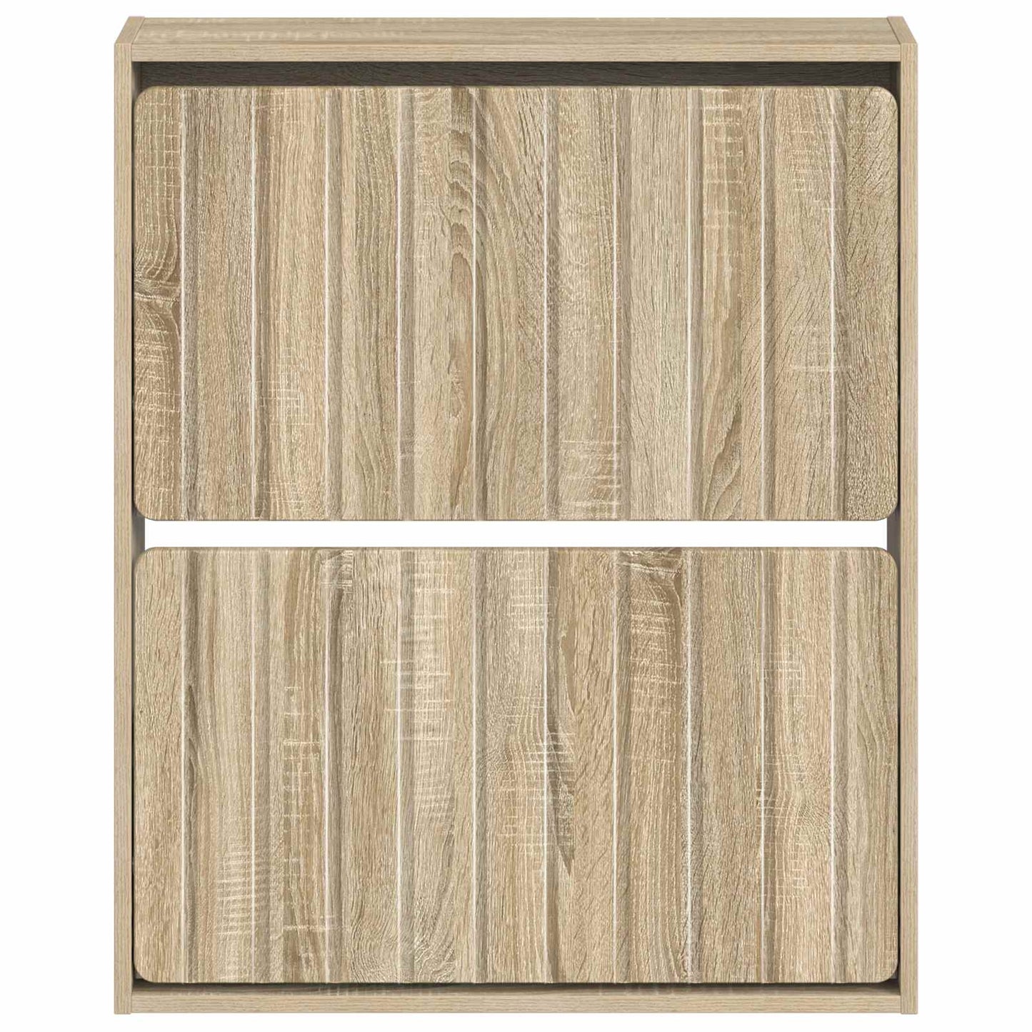 Wall-Mounted Shoe Cabinet ZWOLLE 71 x 17 x 86 cm Sonoma Oak